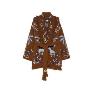 Alanui Women Island Roots Wool Cardigan